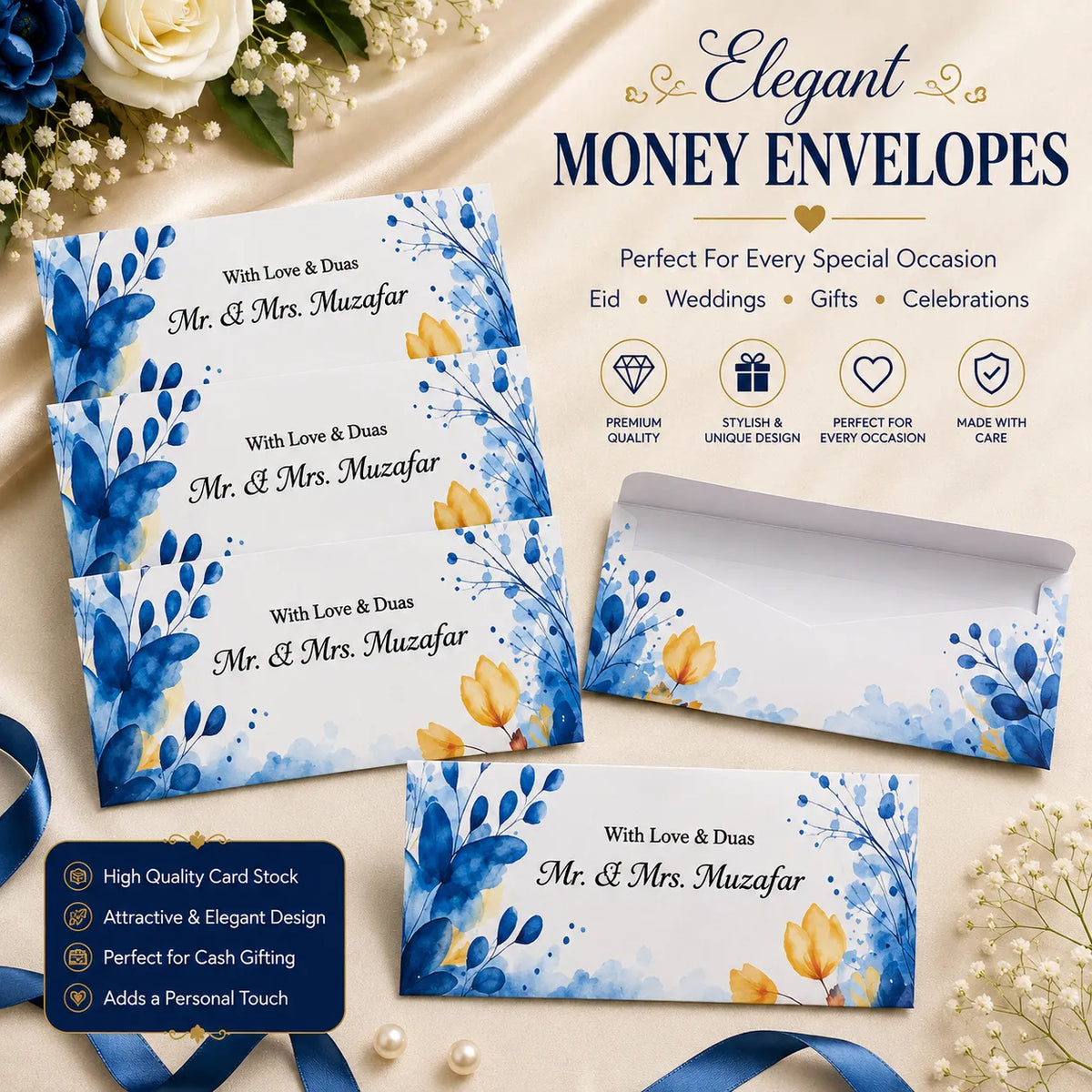 Luxury Wedding Money Envelope 38