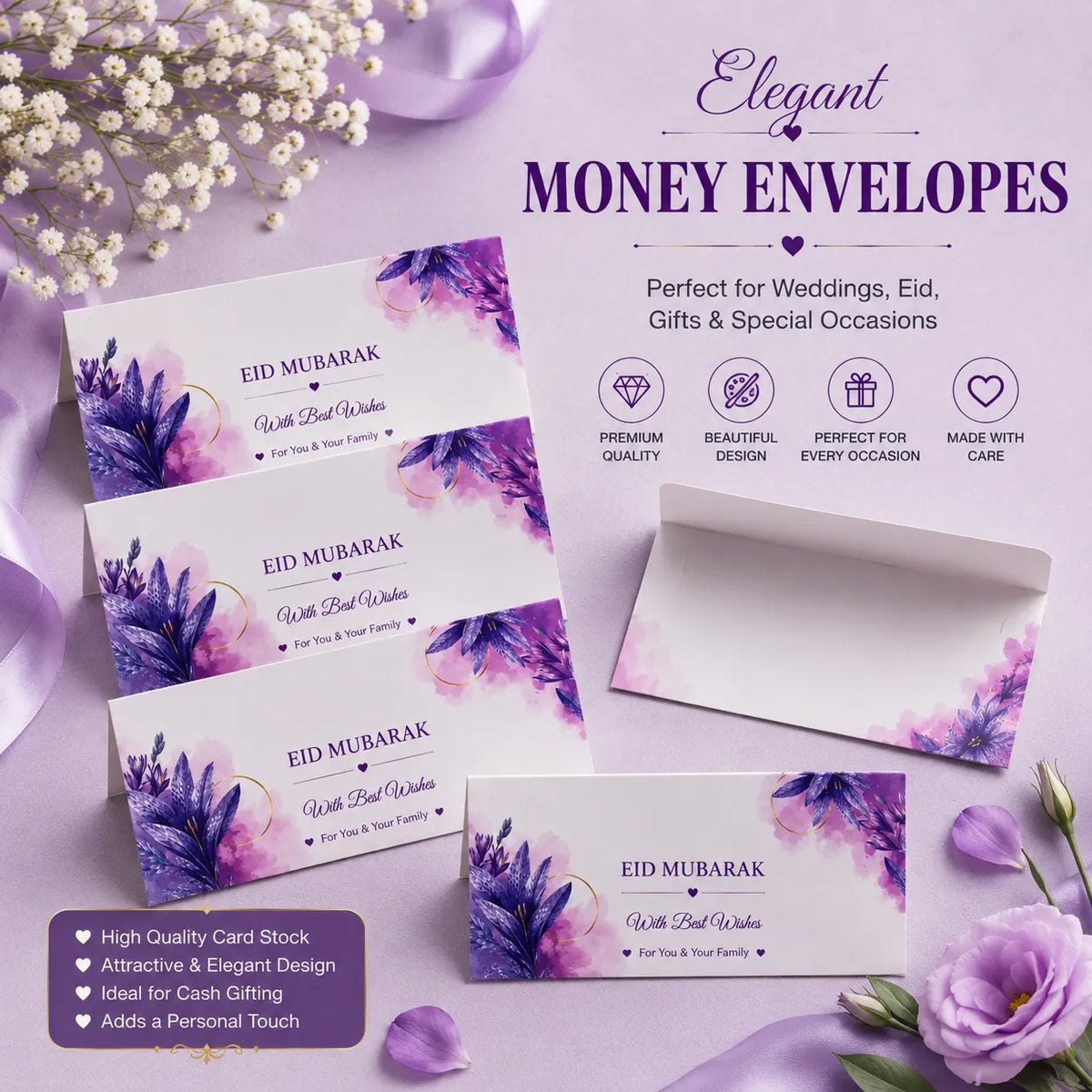 Luxury Wedding Money Envelope 15
