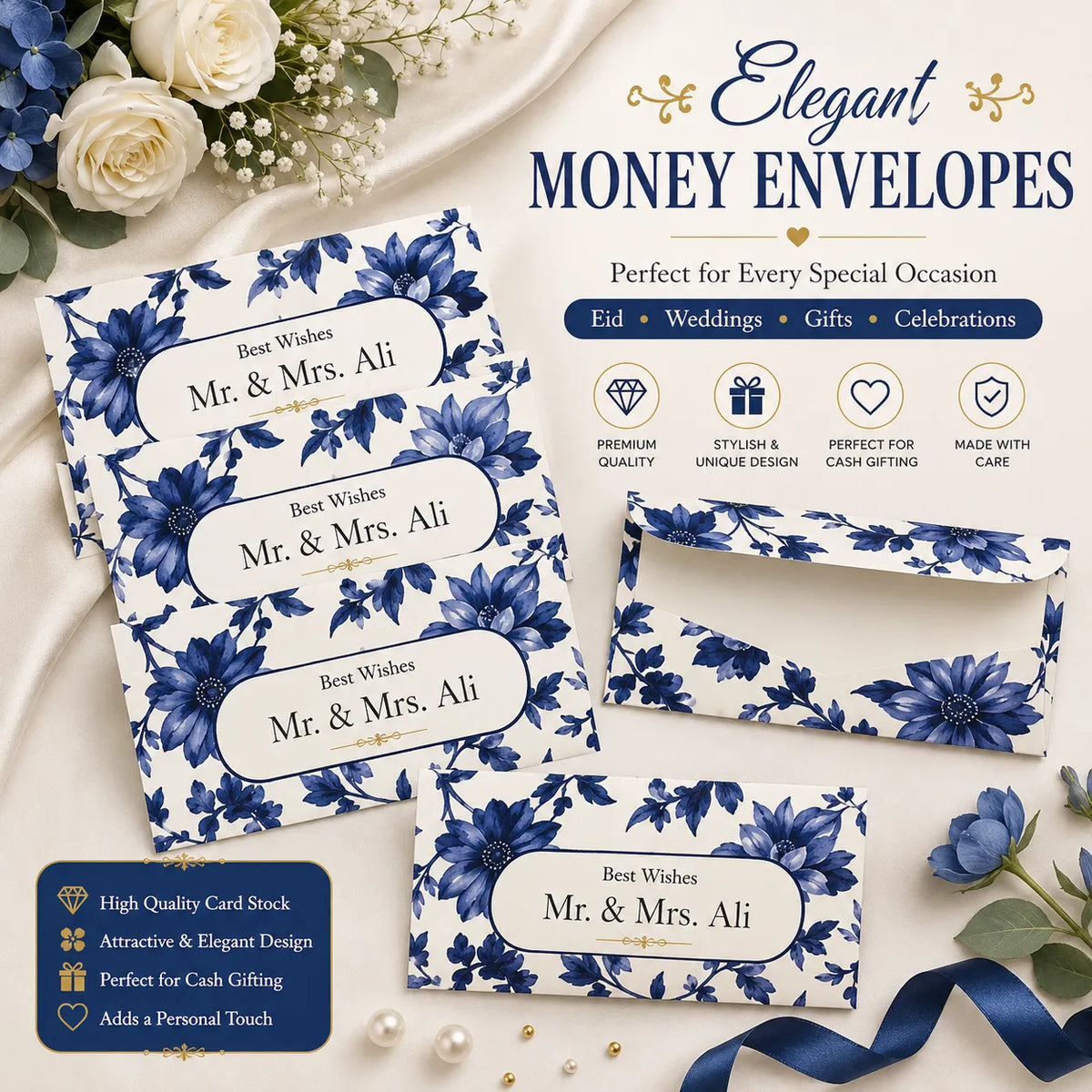 Luxury Wedding Money Envelope 42