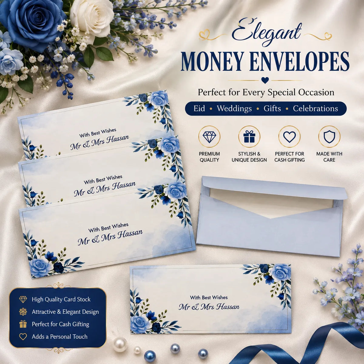 Luxury Wedding Money Envelope 21
